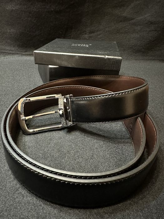 Кожен колан Mont Blanc