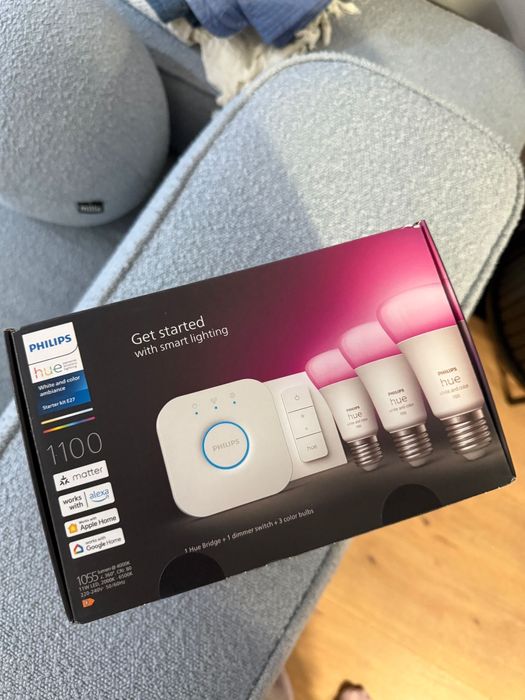 Philips hue E27 white and color