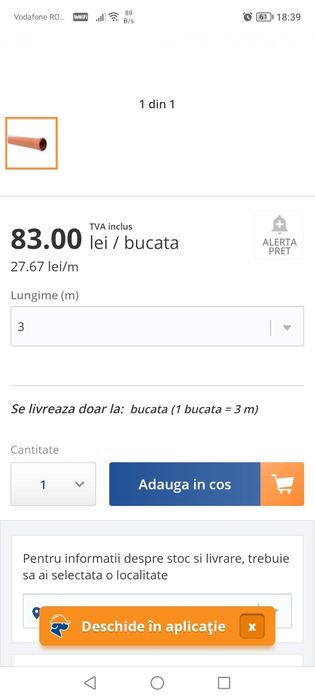 Țeavă canalizare PVC 160