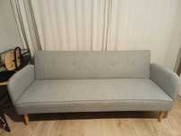 Vand canapea  3 locuri extensibila, stil scandinav