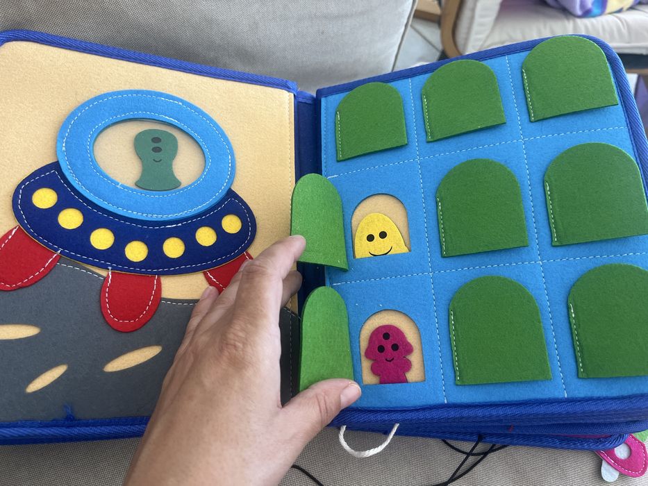 Монтесори, тиха книга, My space book/