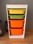 Ansamblu depozitare + cutii Ikea 94cm/30cm/46cm