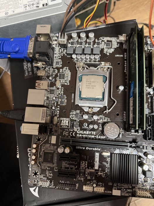 Kit Placa Baza H110M Procesor i5 7400 8g ddr4