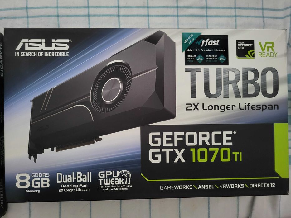 Видео Карта Asus 1070 Ti