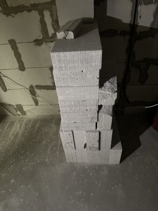 Продам лишний газоблок 600х250х100 с завода на Суюнбая