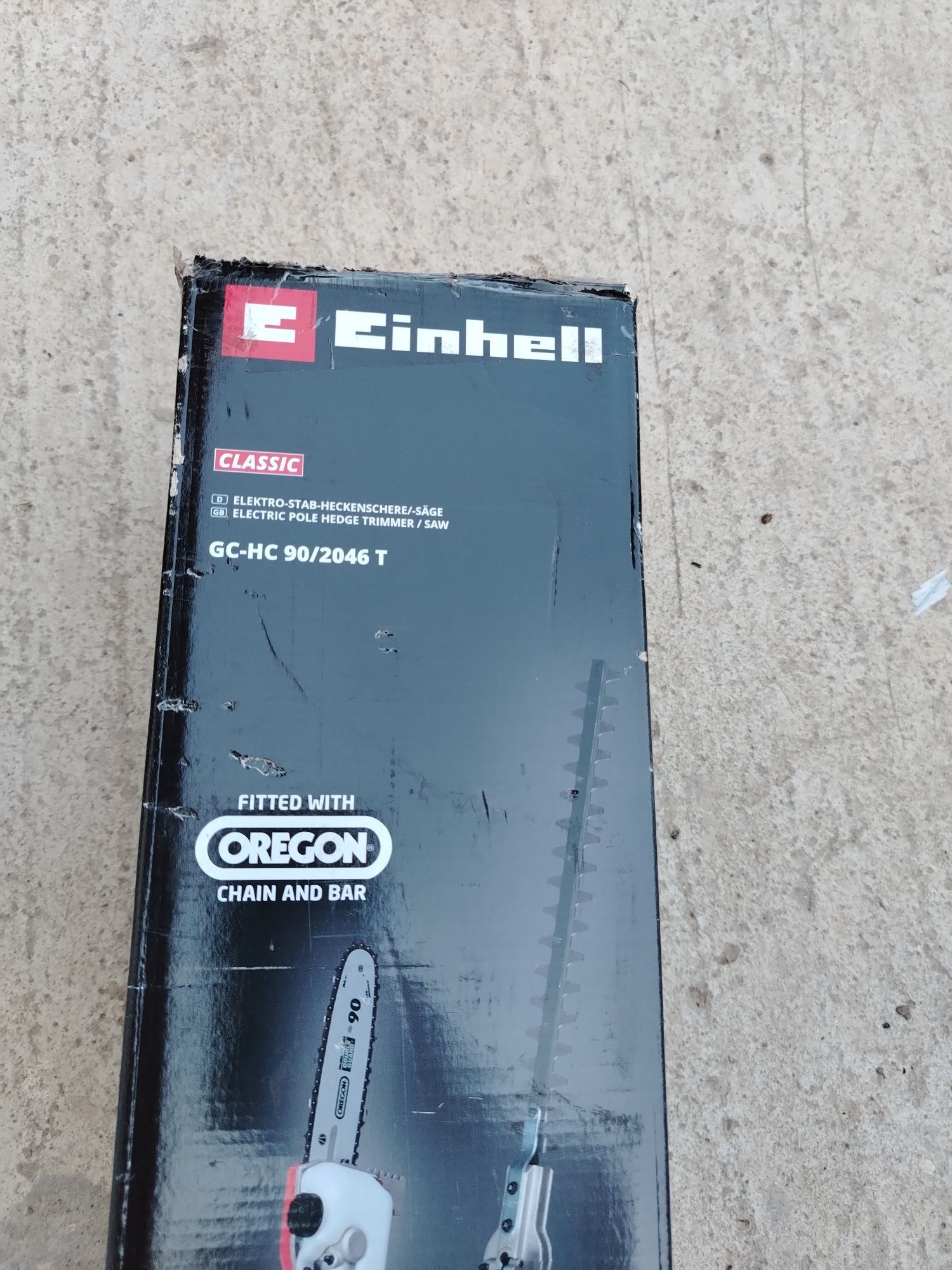 Masina de tuns la inaltime si masina de tuns gard viu Einhell GC-HC 90