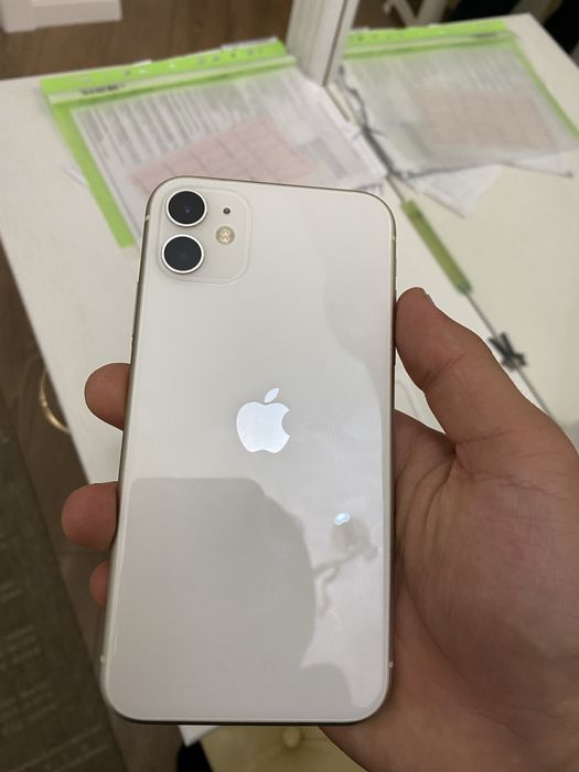 Айфон 11 белый 128гб