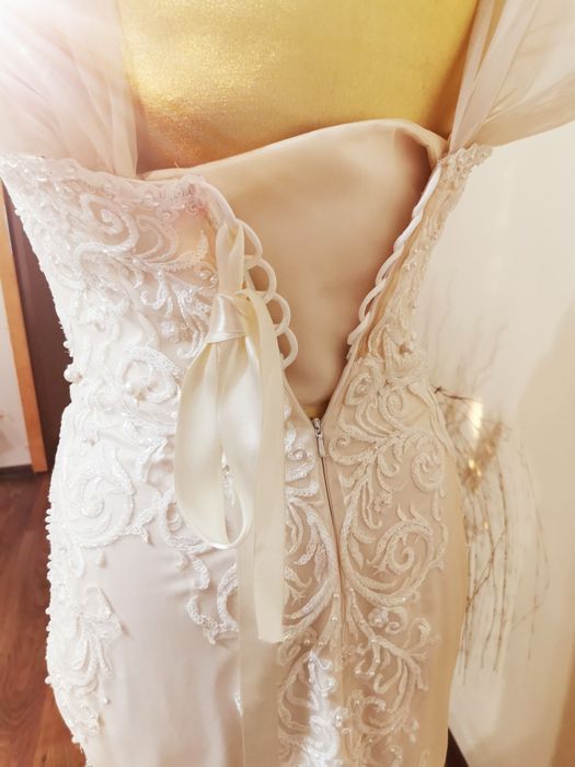 Rochie de mireasa tip sirena