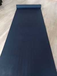 Eco Pro йога постелка/шалте с натурална гума, 4мм тъмно синьо