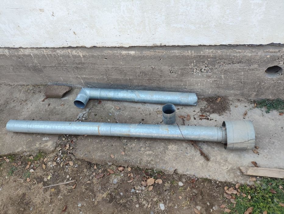 Дымоход алюминий длинный