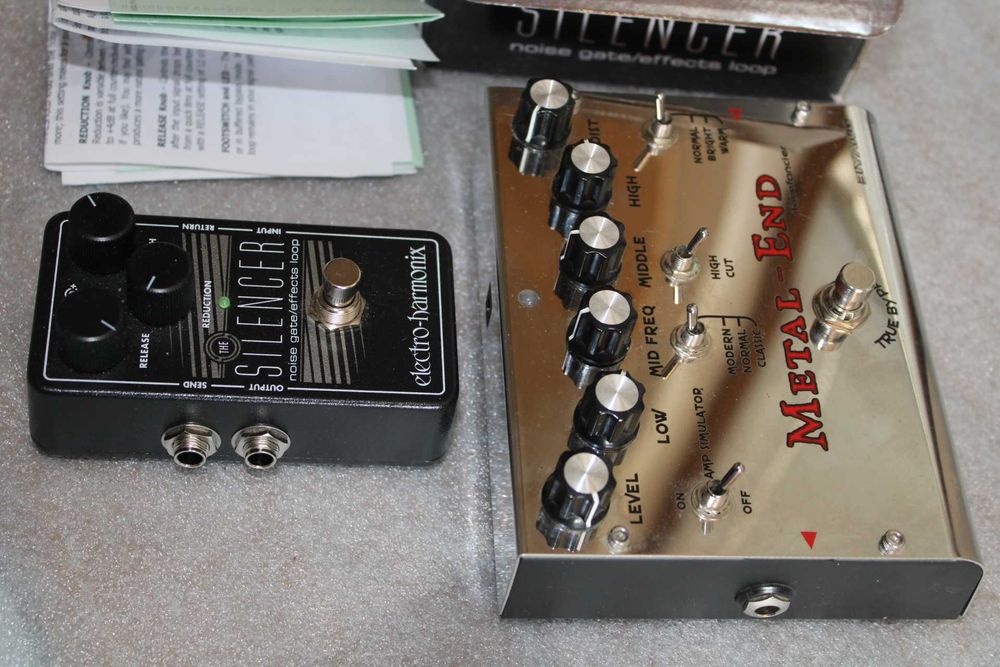 Metal End Дисторшън педал за китара - ЖЕСТОК