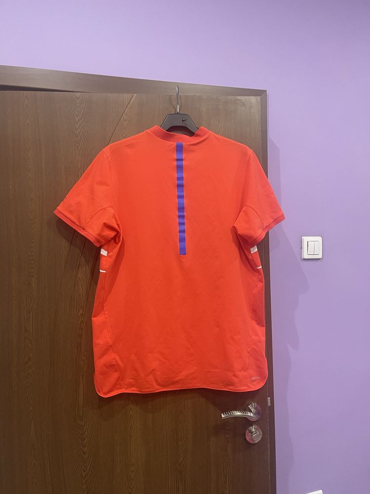 XL Тениска Nike Roger Federer Premier Polo Shirt Indian Wells Miami US