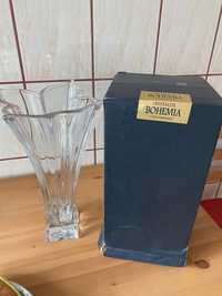 Vaza mare cristal Bohemia Crystalite 36cm ca noua in cutie