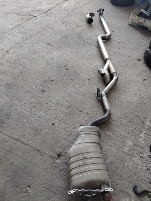 Evacuare bmw M57 89mm Cu clapeta