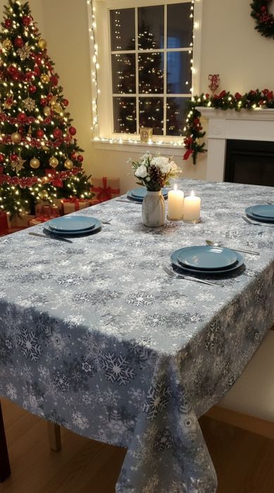 Скатерть новогодняя