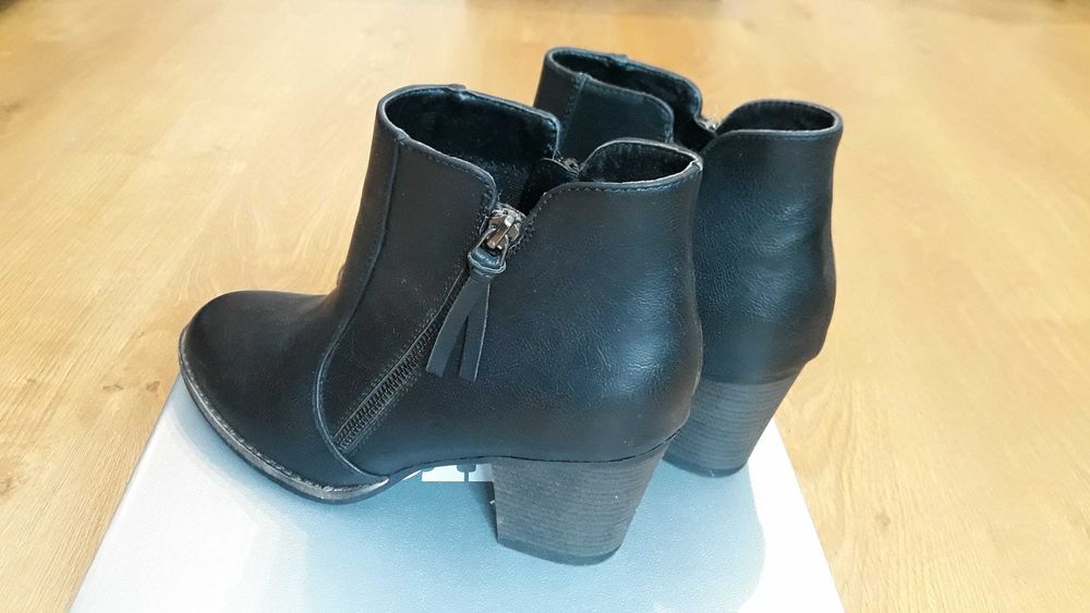 Botine negre dama 40