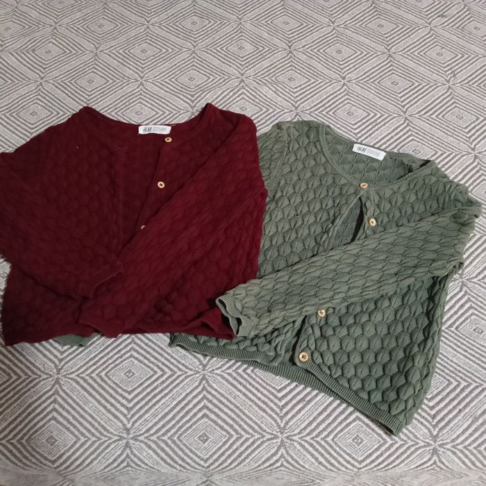 2 buc.Cardigan HM m 2-6 ani