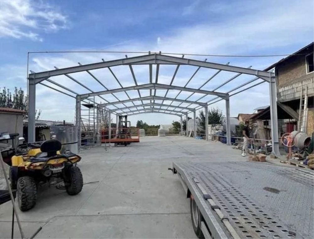 Fac hale si structuri metalice din europrofile accept variante