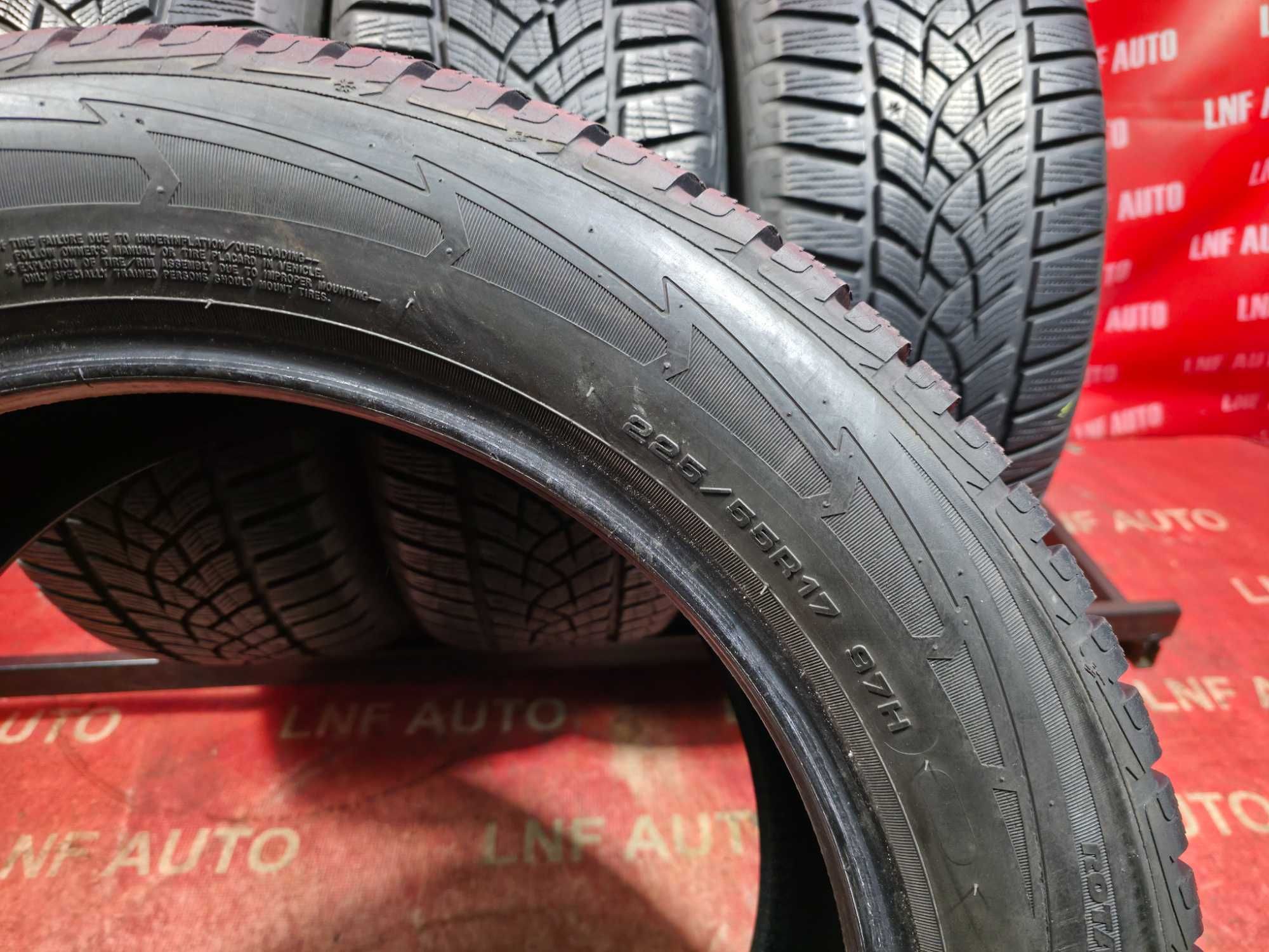 Anvelope de IARNA - 225/55/17 - GoodYear - 8.55 MM - DOT 2018 !