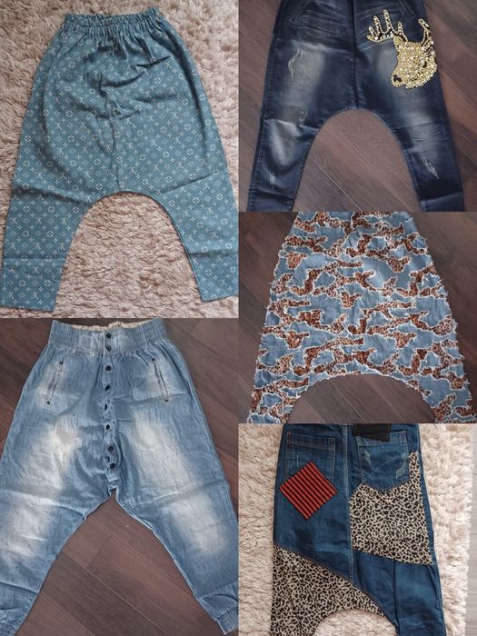 Fusta-pantalon de blug