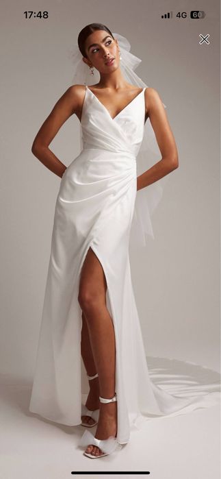 Rochie mireasa Asos mar 40