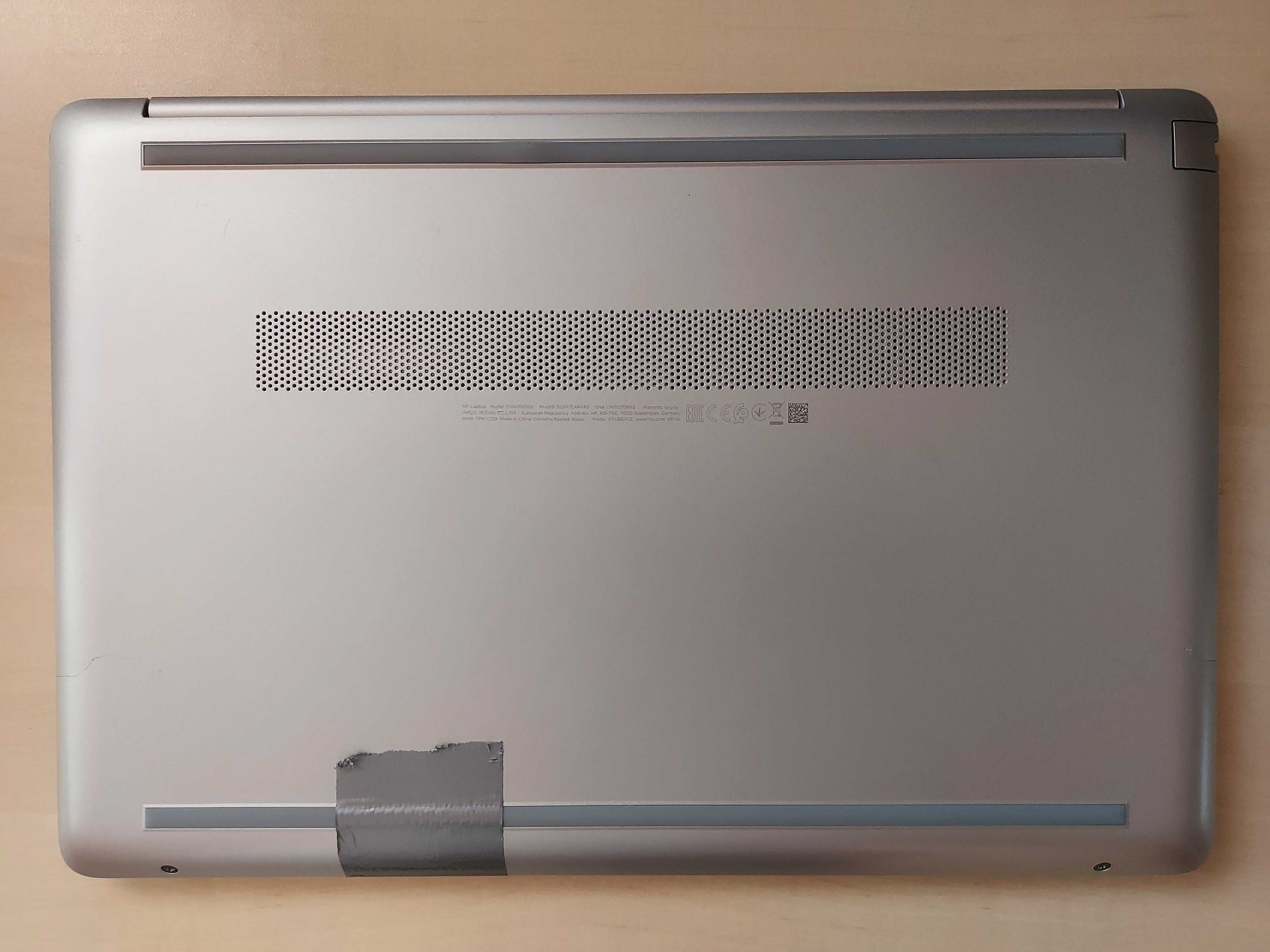 Лаптоп HP 15-dw1009nq, Intel Celeron N4020, RAM 8GB, 15.6"