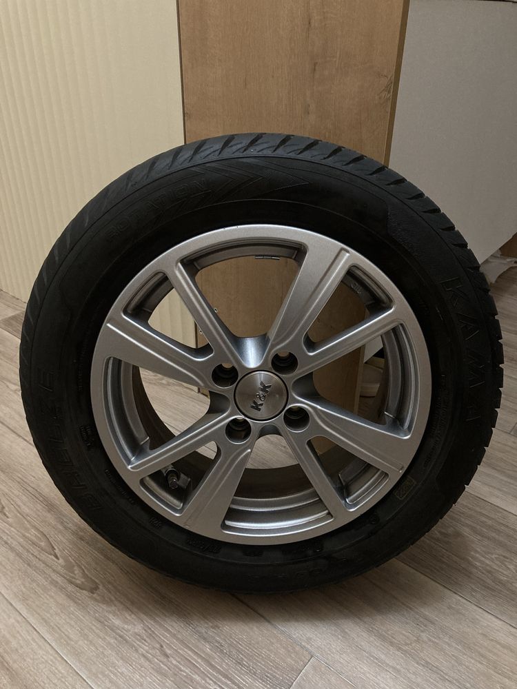 Продам литые диски с резиной в сборе на R14