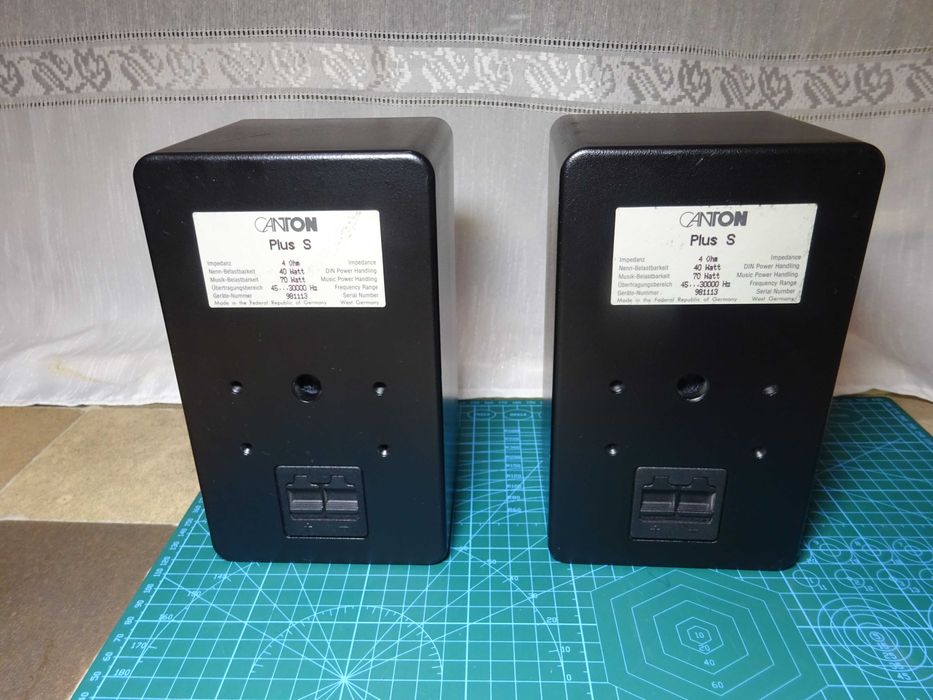 Set boxe audio compacte Canton Plus S