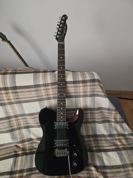 Chitara electrica Harley Benton Fusion-T HH EB BK