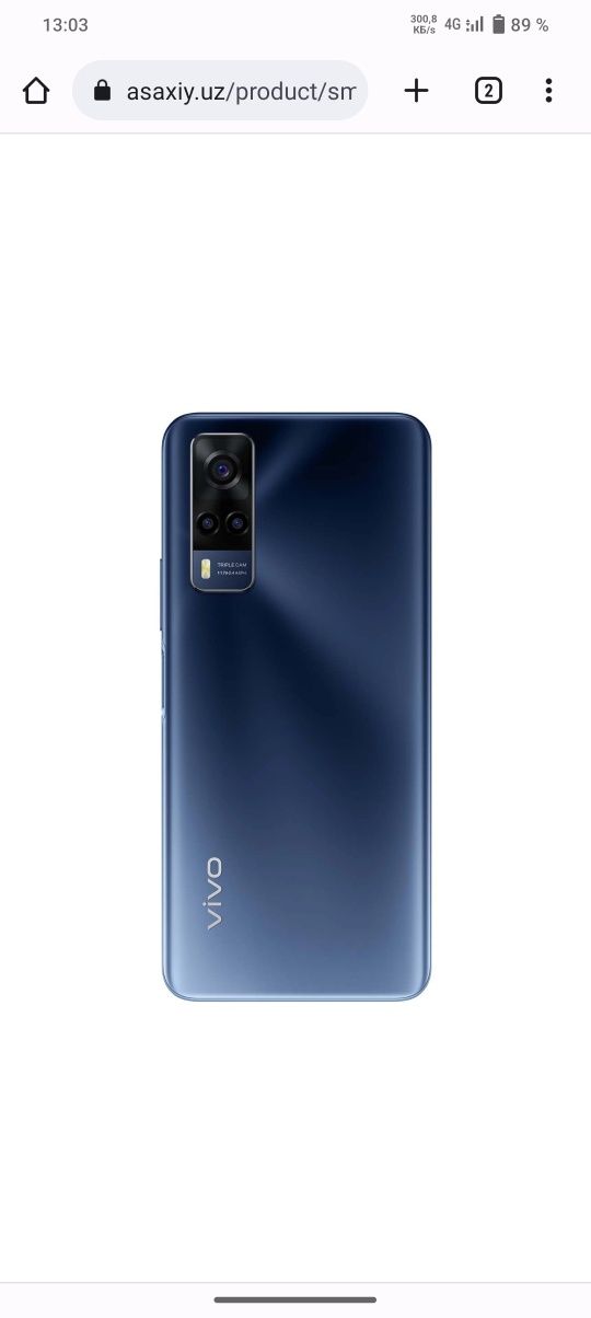 Vivo y 31 bor holati yaxshi