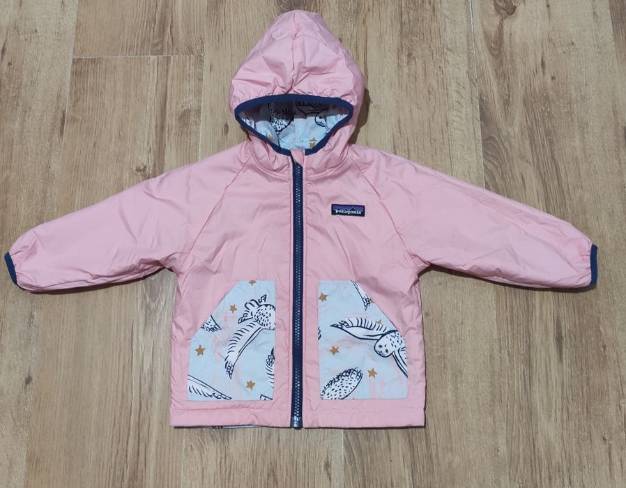Geaca reversibila Patagonia fete 12-18 luni