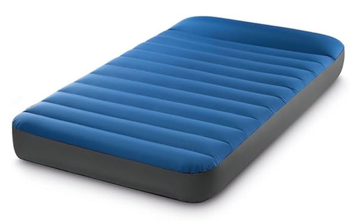 Надуваем матрак INTEX Twin Dura-Beam Camping Mattress USB150