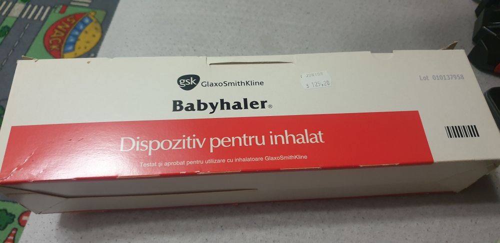 Babyhaler. Dispozitiv pentru inhalat