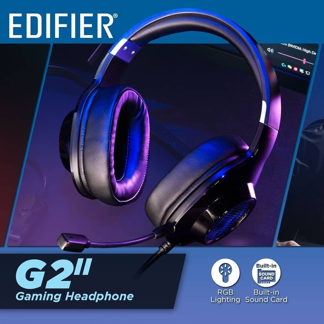 СКИДКА! Edifier G2 7.1 RGB (50мм динамики) Наушники/Гарнитура