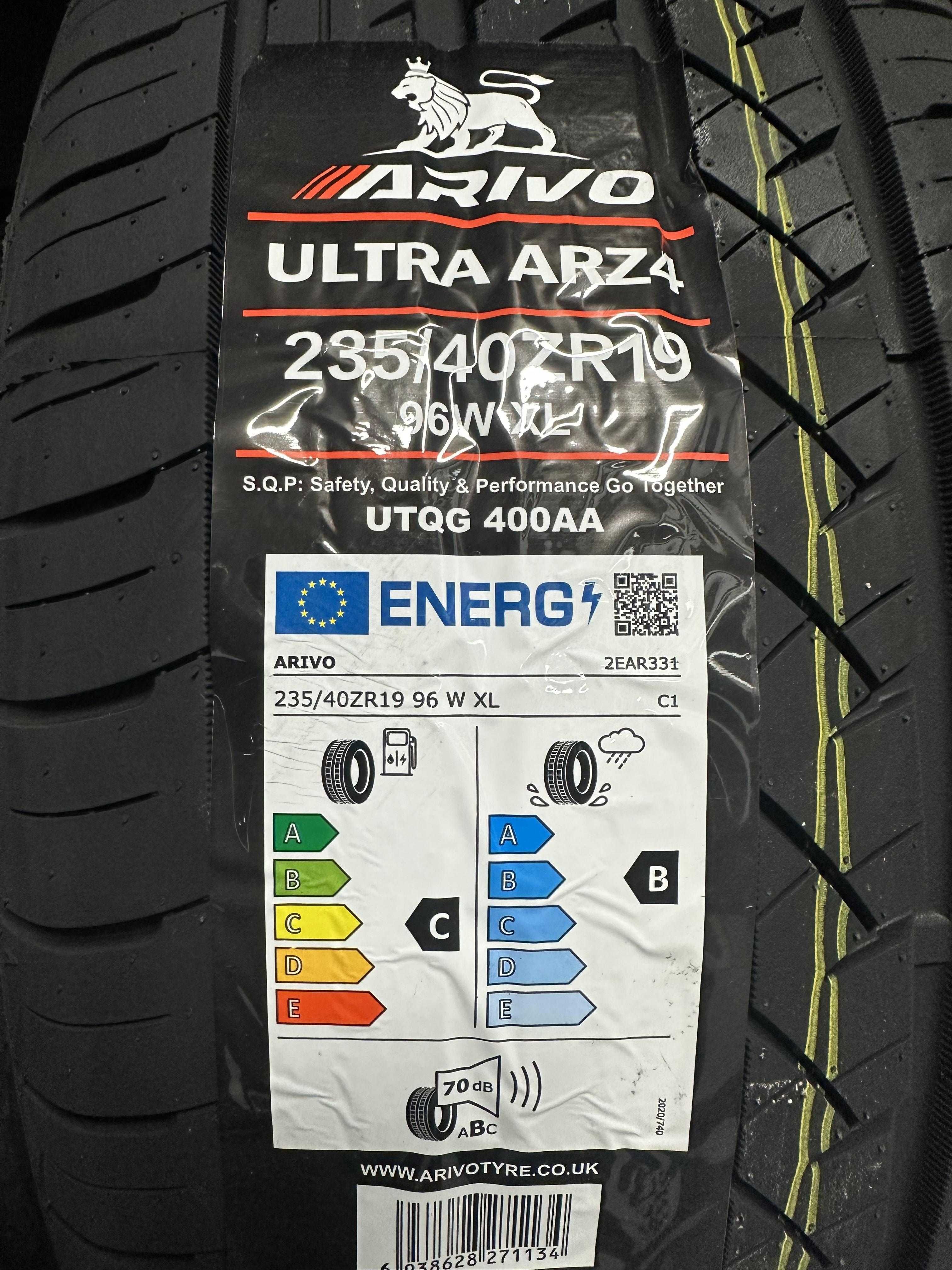 Нови летни гуми ARIVO ULTRA ARZ4 235/40R19 96W XL НОВ DOT