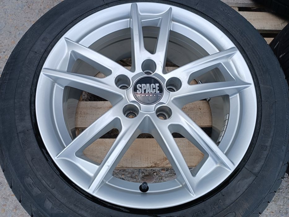 Лети джанти 16ки 5х112 Space Wheels + летни гуми 205/55/16