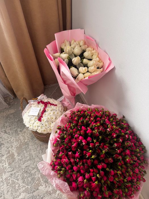 Огромные Букет цветы