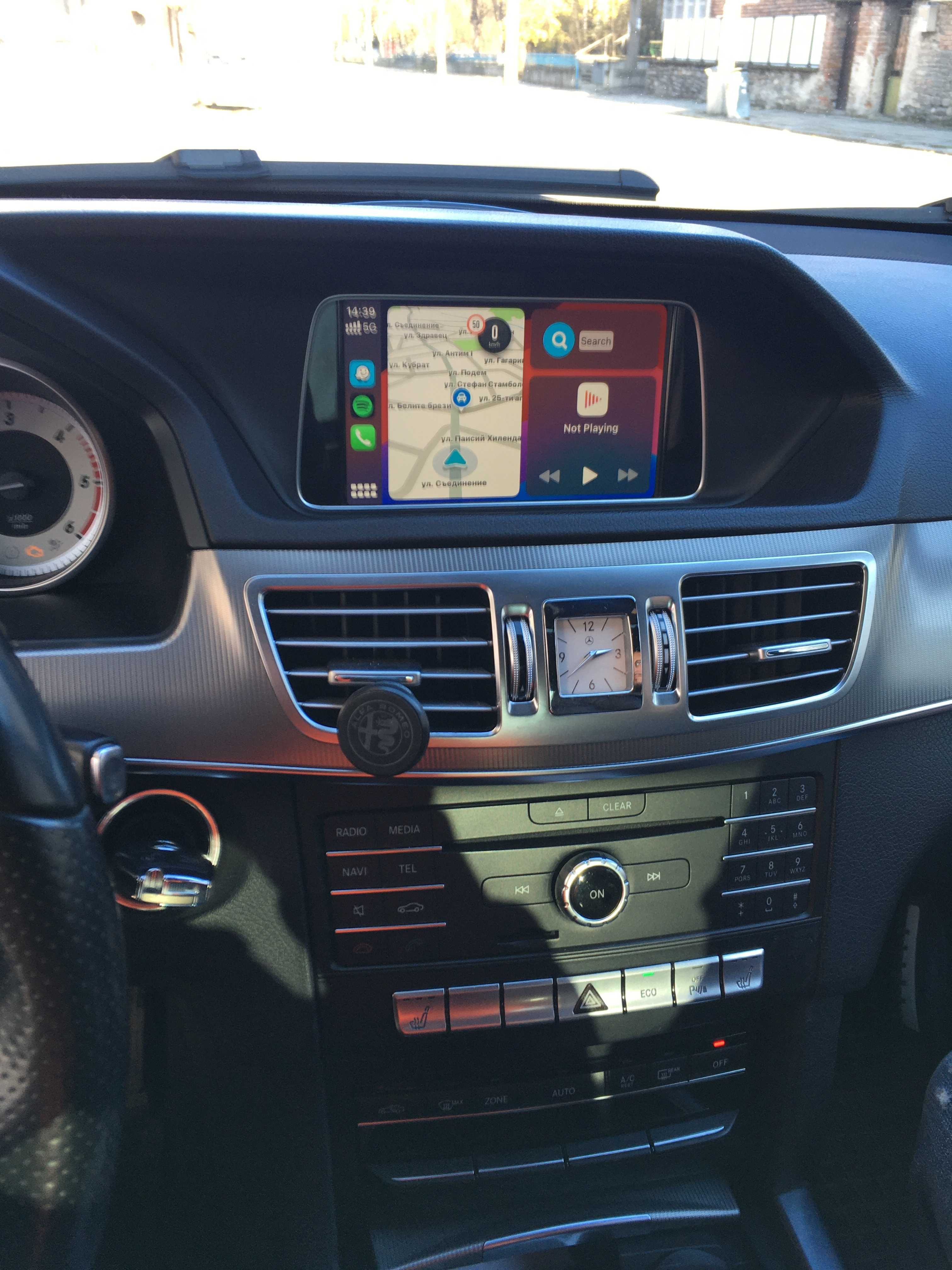 Активиране Apple CarPlay Отключване  Android Auto Мерцедес Programming