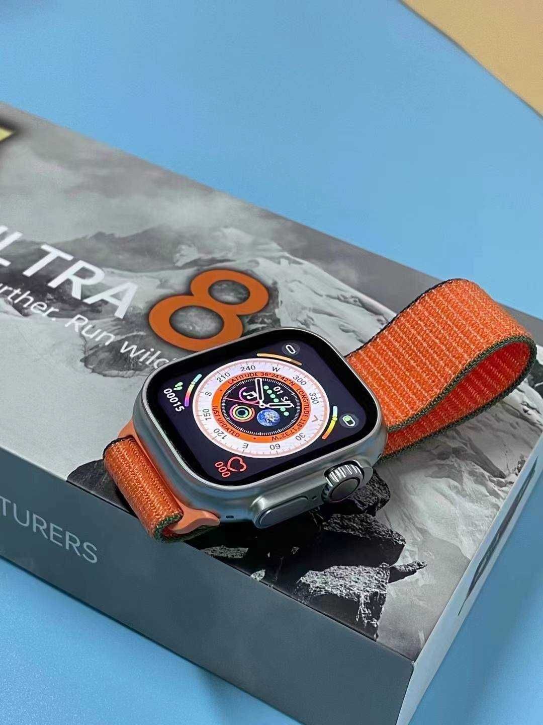 Aqlli Smart Soat Ultra 8, 49mm