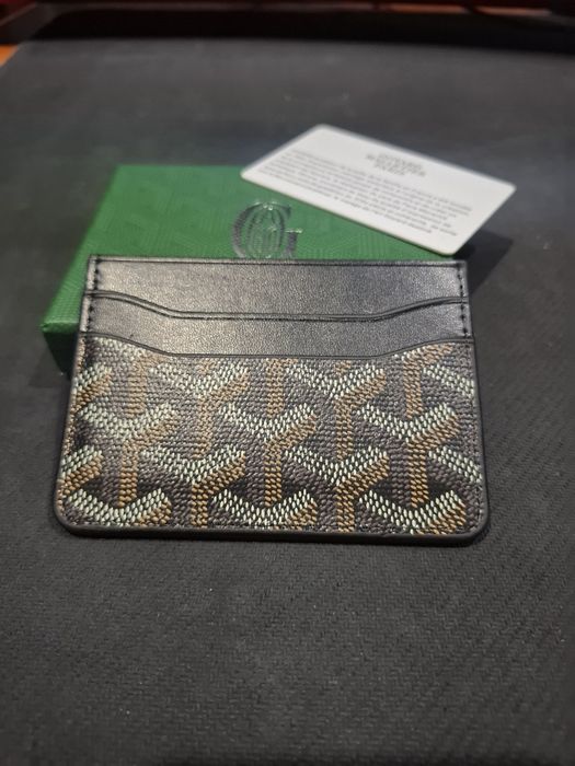 Portofel de carduri Goyard negru