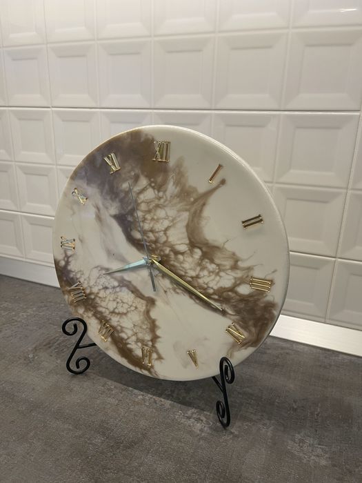 Ceas de perete din rășină diametru 30 cm