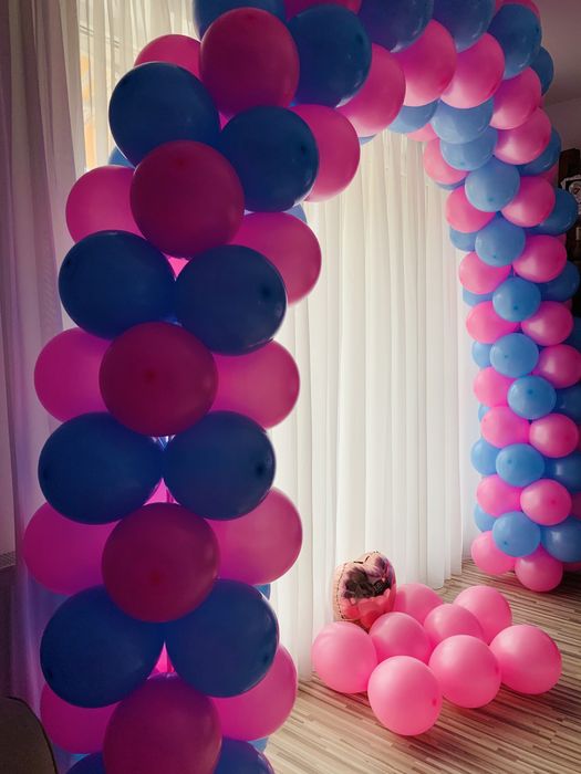 Butelie heliu Baloane heliu set complet baloane+rafie 50! Oferta