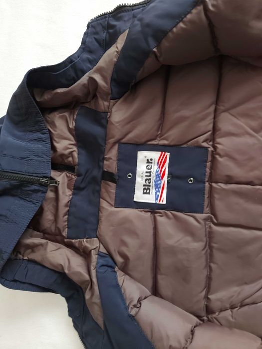 Blauer USA down parka М/L ,дамско пухено яке парка 80%пух20% 900лв