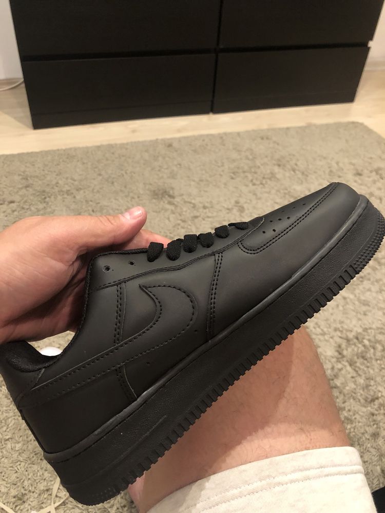 Adidasi Nike Air Force1 AF1 negri triple black (Livrare cu verificare)