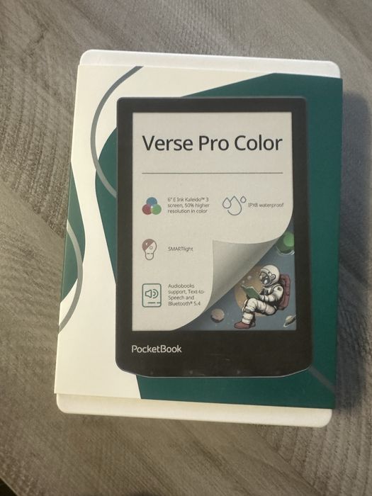 Електронен четец POCKETBOOK Verse Pro Color PB634K3 Stormy Sea