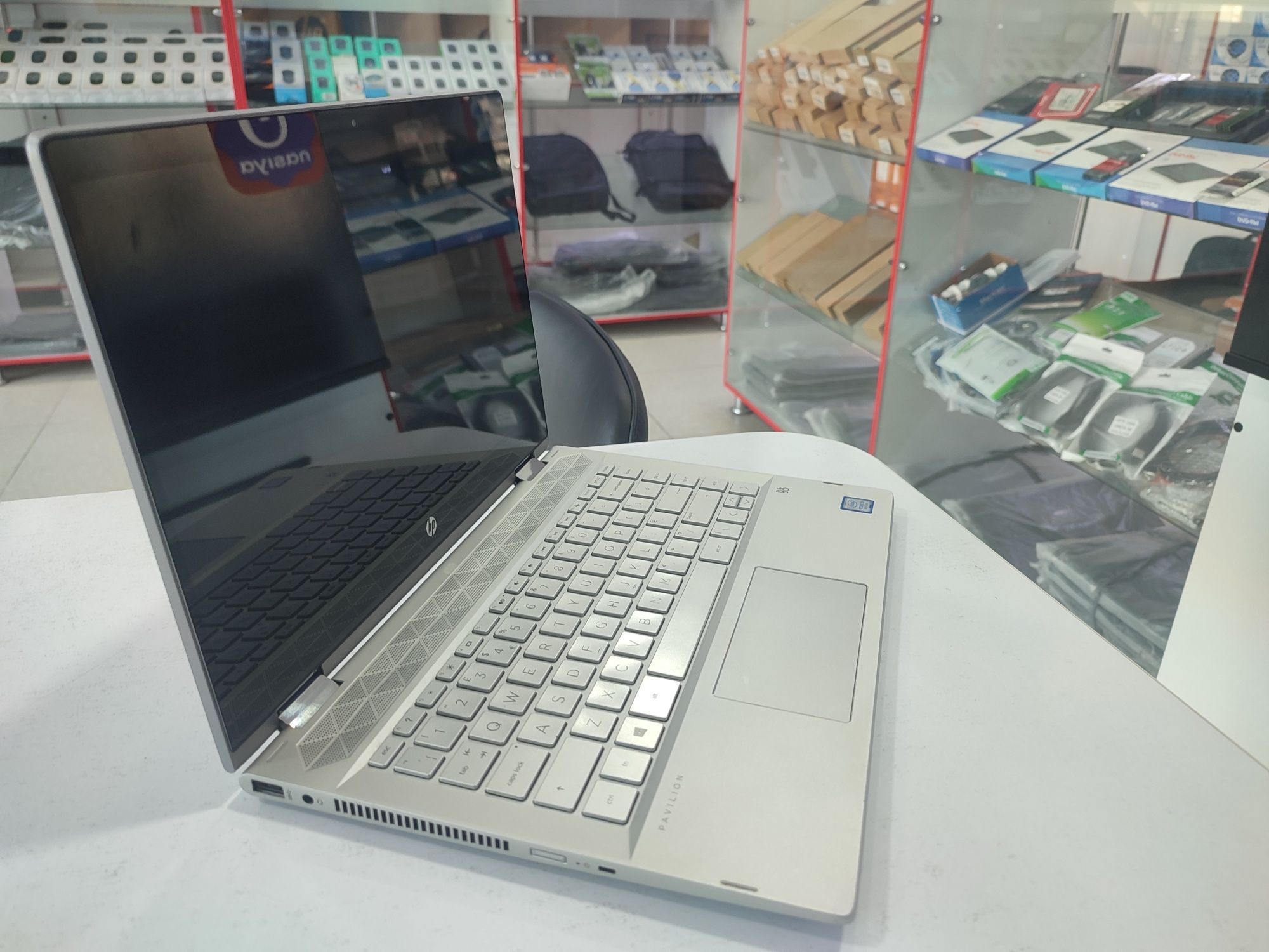 HP pavilion x360 sensorlik core i5 tinigidan keldi