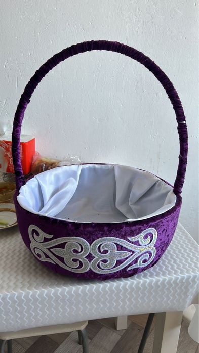 Коржын Фиолетовый, с ручками