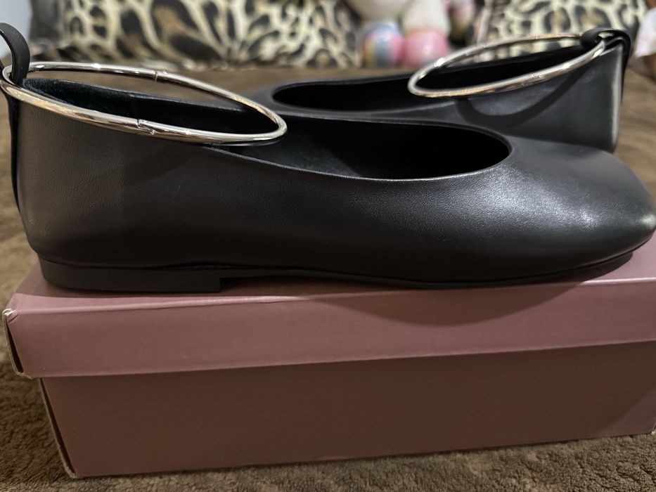 Женские балетки кожа derimod