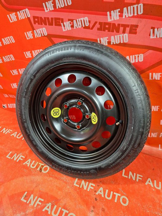 Roata Rezerva SLIM 5x120 17'' OEM BMW Seria 1 3 4 5 X1 X3 135/80/17