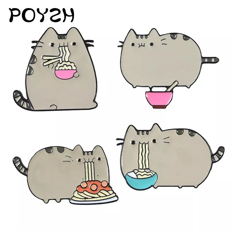 Значки Pusheen коте